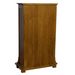 Mission Solid Oak Display Bookcase (2 Colors Available) - Walnut - Crafters and Weavers