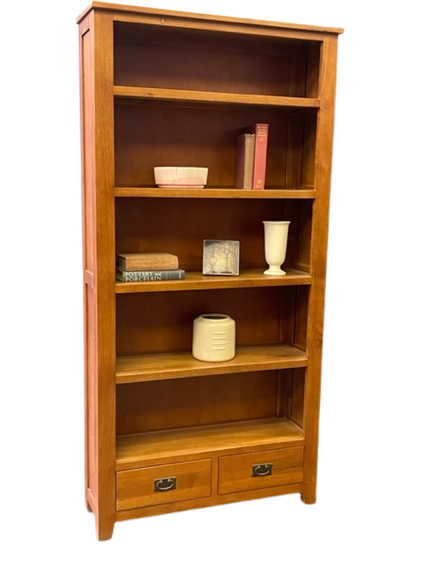 Mission Open Shelf Bookcase