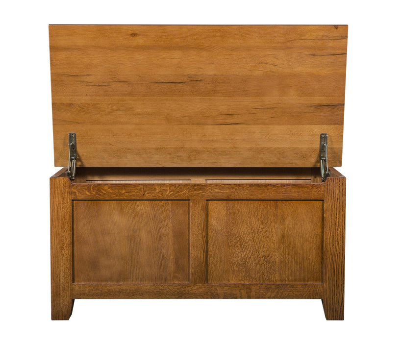 Mission Solid Oak Trunk - Michael's Cherry (MC-A) - Crafters and Weavers