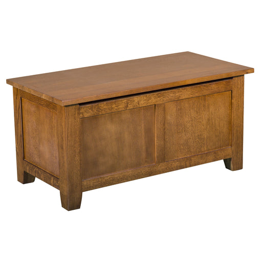 Mission Solid Oak Trunk - Michael's Cherry (MC-A) - Crafters and Weavers