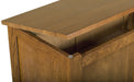 Mission Solid Oak Trunk - Michael's Cherry (MC-A) - Crafters and Weavers