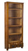 Mission Open Shelf Bookcase - Michael's Cherry - Crafters and Weavers