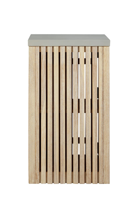 Eclipse Outdoor Solid Teak Natural Look Wood Cabinet - Outdoor