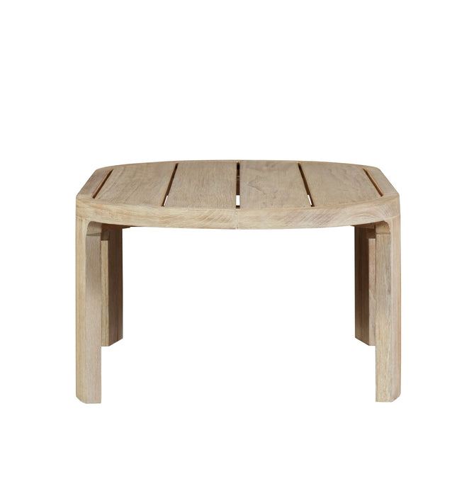 Eclipse Outdoor Solid Teak Wood Natural Look Coffee Table