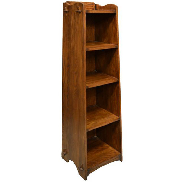 Arts & Crafts Pyramidal Bookcase