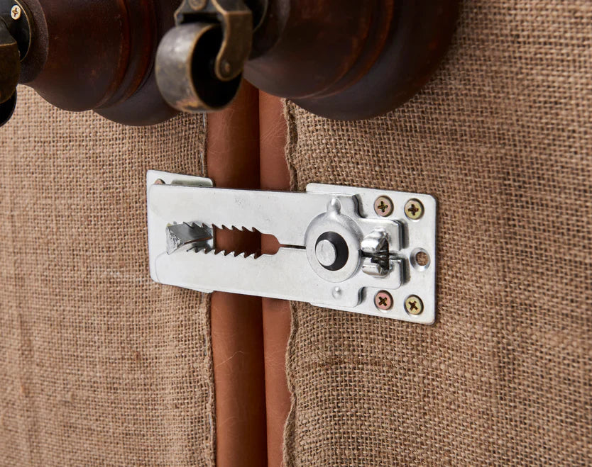 Century Chesterfield Sofa - Light Chestnut Leather - 118"