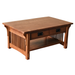 SOLD OUT Crofter 4 Drawer Coffee Table with Spindles - Golden Brown - Crafters and Weavers