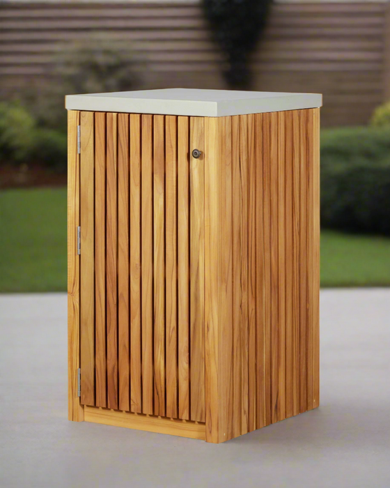 Eclipse Outdoor Solid Teak Wood Cabinet