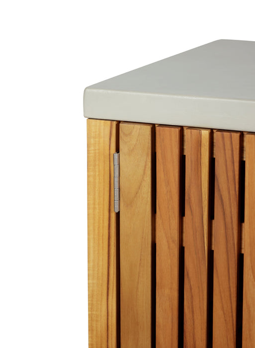 Eclipse Outdoor Solid Teak Wood Cabinet