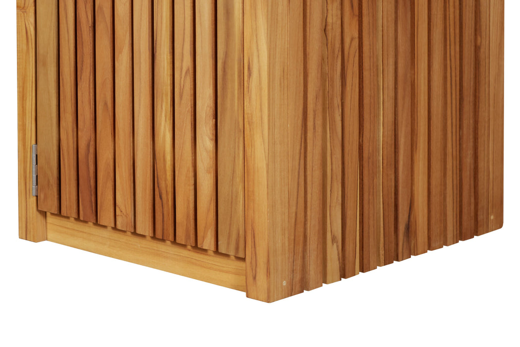 Eclipse Outdoor Solid Teak Wood Cabinet