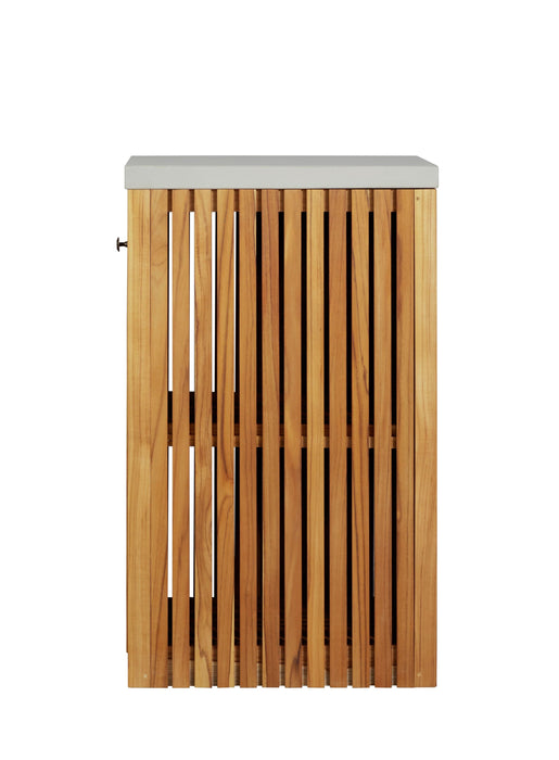 Eclipse Outdoor Solid Teak Wood Cabinet