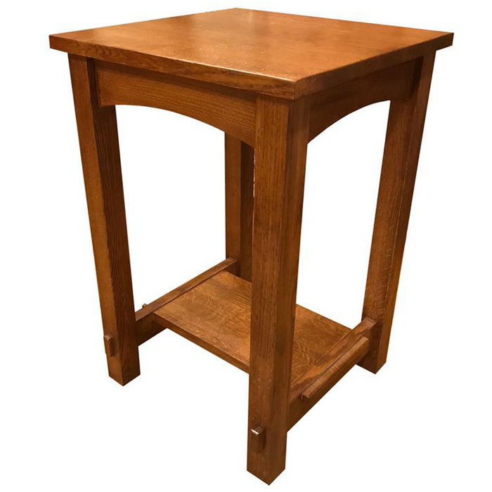 Mission Mortise and Tenon End Table - Crafters and Weavers