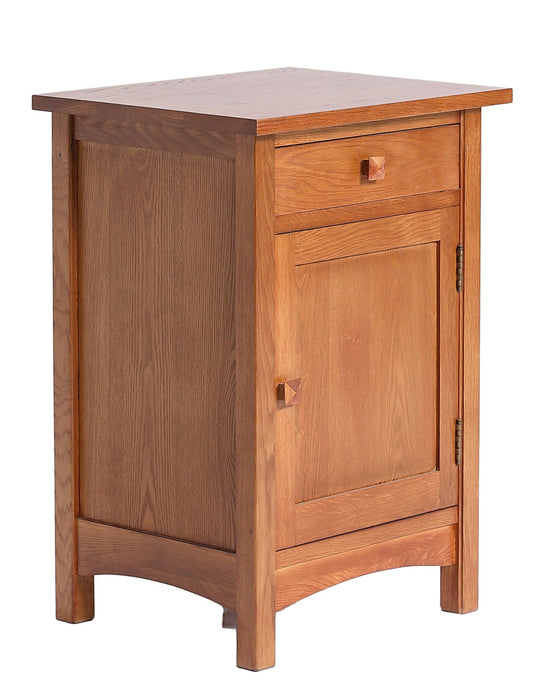 Mission 1 Door 1 Drawer Nightstand - Michaels Cherry