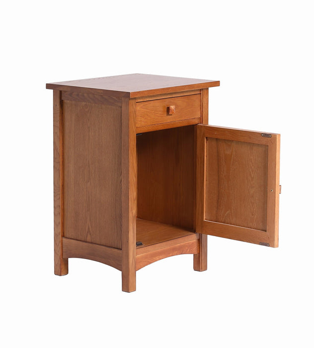 Mission 1 Door 1 Drawer Nightstand - Michaels Cherry