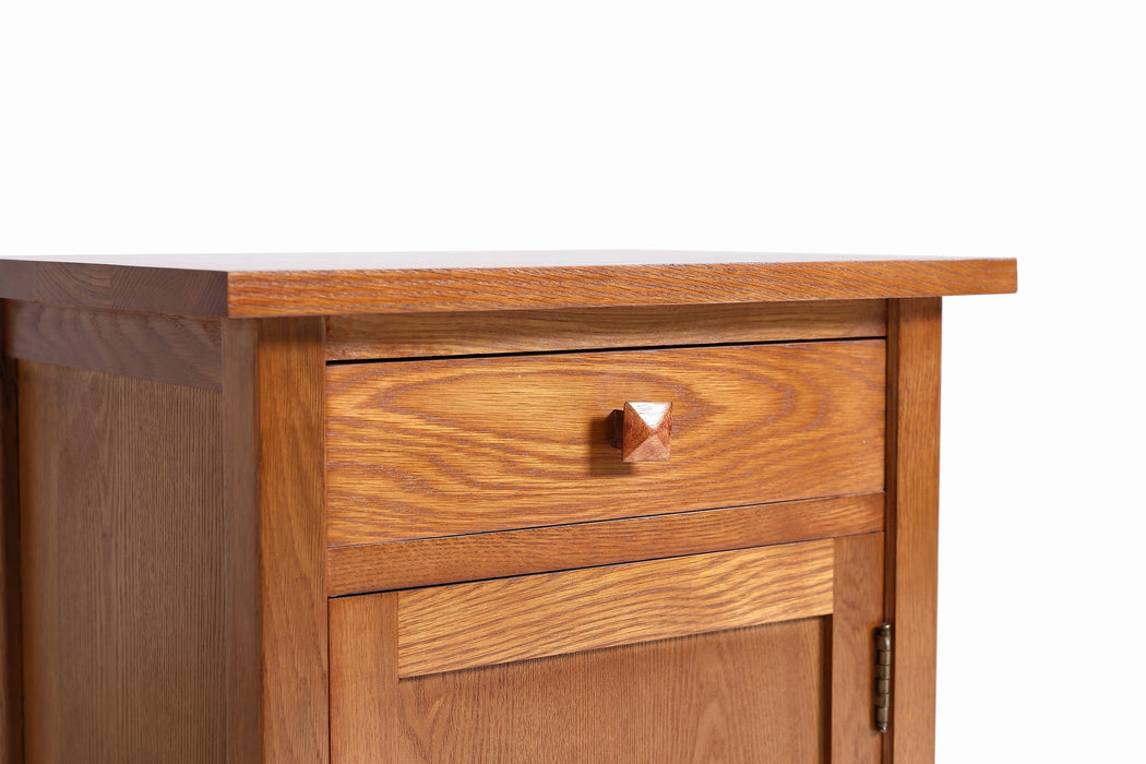 Mission 1 Door 1 Drawer Nightstand - Michaels Cherry