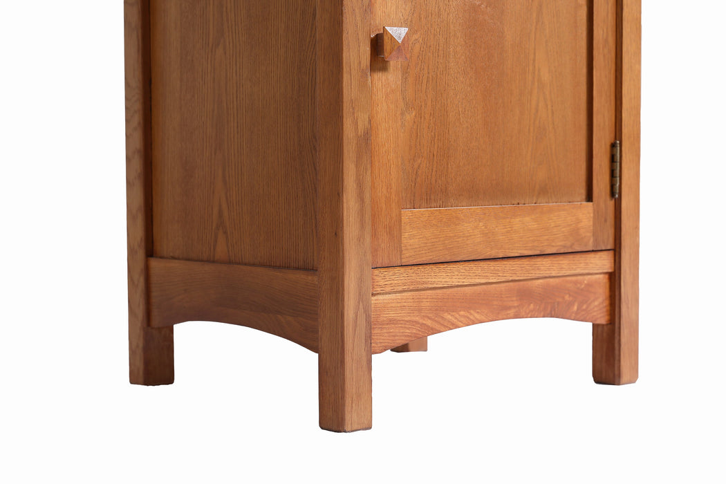 Mission 1 Door 1 Drawer Nightstand - Michaels Cherry