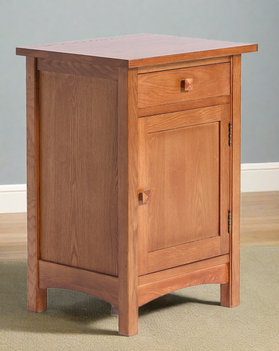 Mission 1 Door 1 Drawer Nightstand - Michaels Cherry