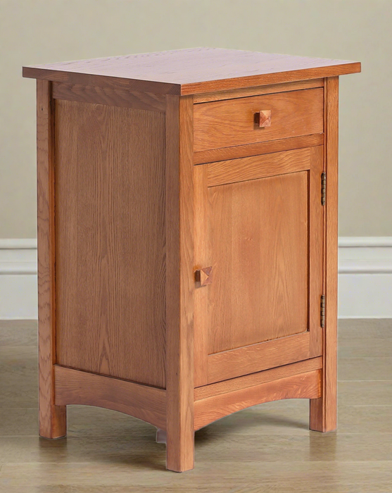 Mission 1 Door 1 Drawer Nightstand - Michaels Cherry