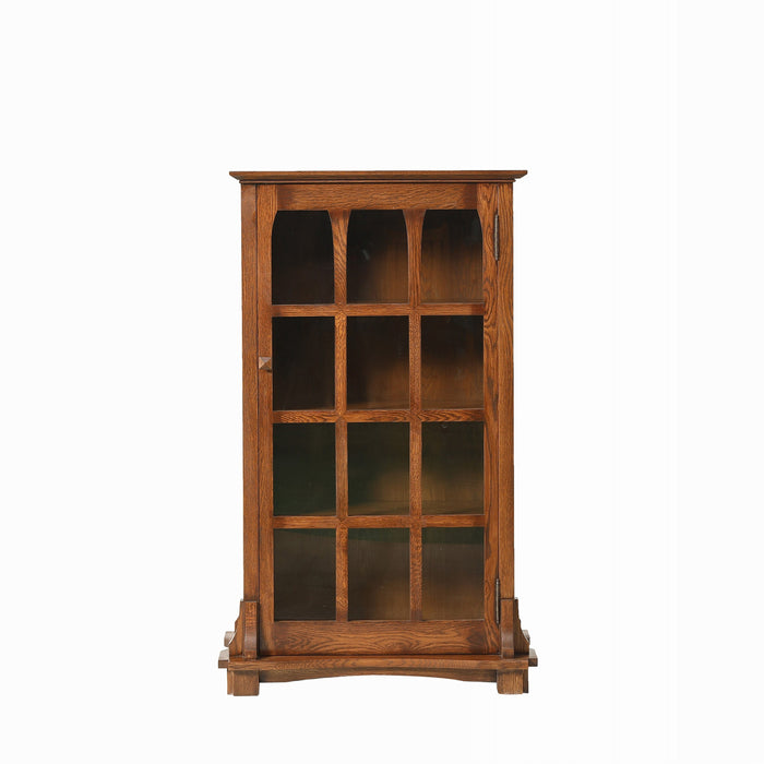 Mission Solid Oak Display Bookcase (2 Colors Available)