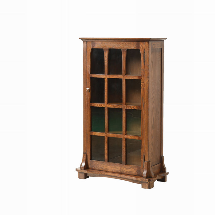 Mission Solid Oak Display Bookcase (2 Colors Available)