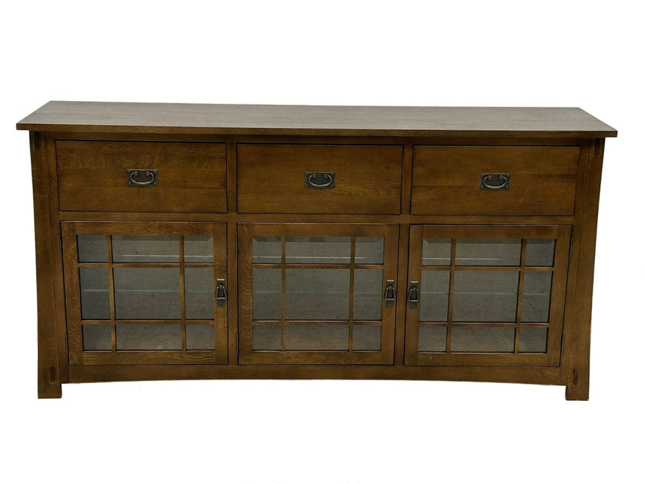 Craftsman Style Quarter Sawn Oak Sideboard - 72"