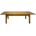 Mission Style Oak Stow Leaf Dining Table (2 Colors Available) - Walnut - Crafters and Weavers