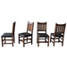 PREORDER Mission 70" Solid Oak Dining Table Set with 6 #240 Chairs - Crafters and Weavers