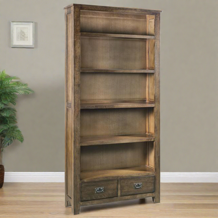 Mission Open Shelf Bookcase