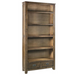 Mission Open Shelf Bookcase - Walnut - Crafters and Weavers