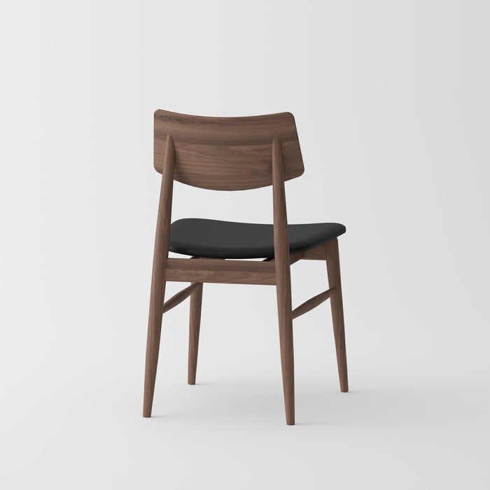 Isabella Mid-Century Dining chair - Solid American Black Walnut