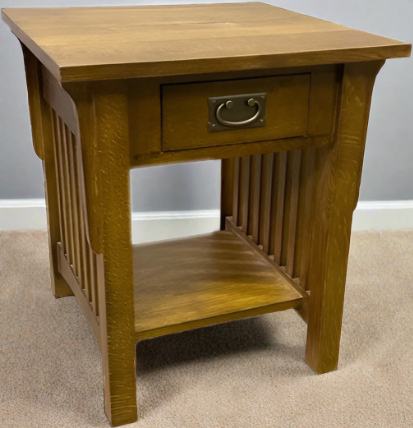 Mission 1 Drawer Crofter End Table - Model A19