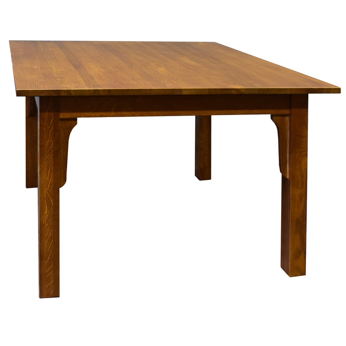 Mission Quarter Sawn White Oak Square Dining Table - Michael's Cherry (MC3)