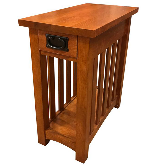 Arts & Crafts 1 Drawer Side Table - Crafters and Weavers