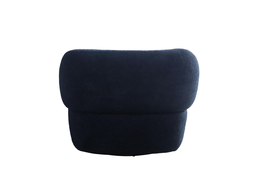 Forma Mid-Century Modern Swivel Livingroom Chair - Blue