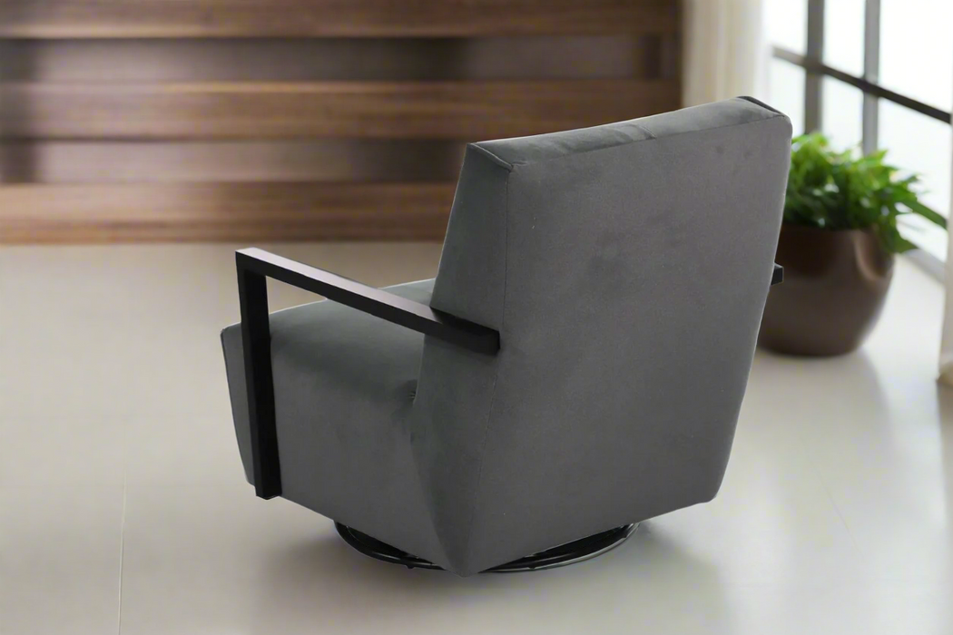 Linea Collection Modern Swivel Arm Chair