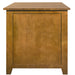 Mission 5 Drawer Library Desk - Michael's Cherry - Crafters and Weavers