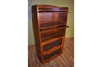 Mission Quarter Sawn Oak 4 Stack Barrister Bookcase - Crafters and Weavers