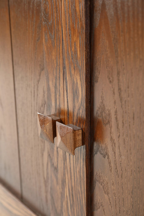 Mission Oak Cabinet - Walnut