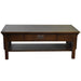 Mission Crofter Style 1 Drawer Coffee Table - Walnut Stain - Crafters and Weavers