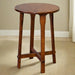 Arts and Crafts / Mission Style Oak Round End Table - Model A22 - Crafters and Weavers