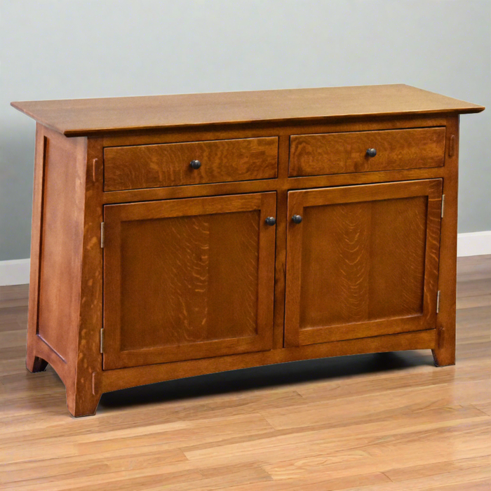 Mission / Arts and Crafts Solid Quarter Sawn Oak Cabinet - Model A34