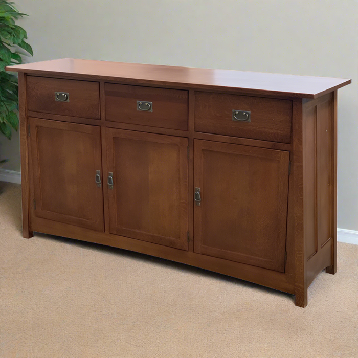 Mission 3 Door & 3 Drawer Sideboard - 70"