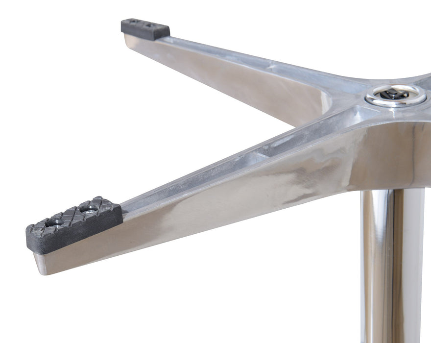 Aviator Adjustable Height Bar Stool - Leather - Crafters and Weavers