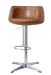 Aviator Adjustable Height Bar Stool - Leather - Crafters and Weavers