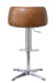 Aviator Adjustable Height Bar Stool - Leather - Crafters and Weavers
