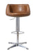 Aviator Adjustable Height Bar Stool - Leather - Crafters and Weavers
