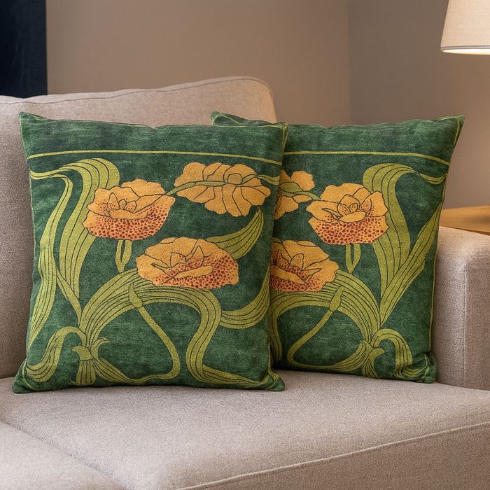 Exquisite Luxury Arts & Crafts Sofa Cushions – 1920s Design