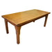 Mission Stow Leaf Dining Table - Light Oak - Crafters and Weavers