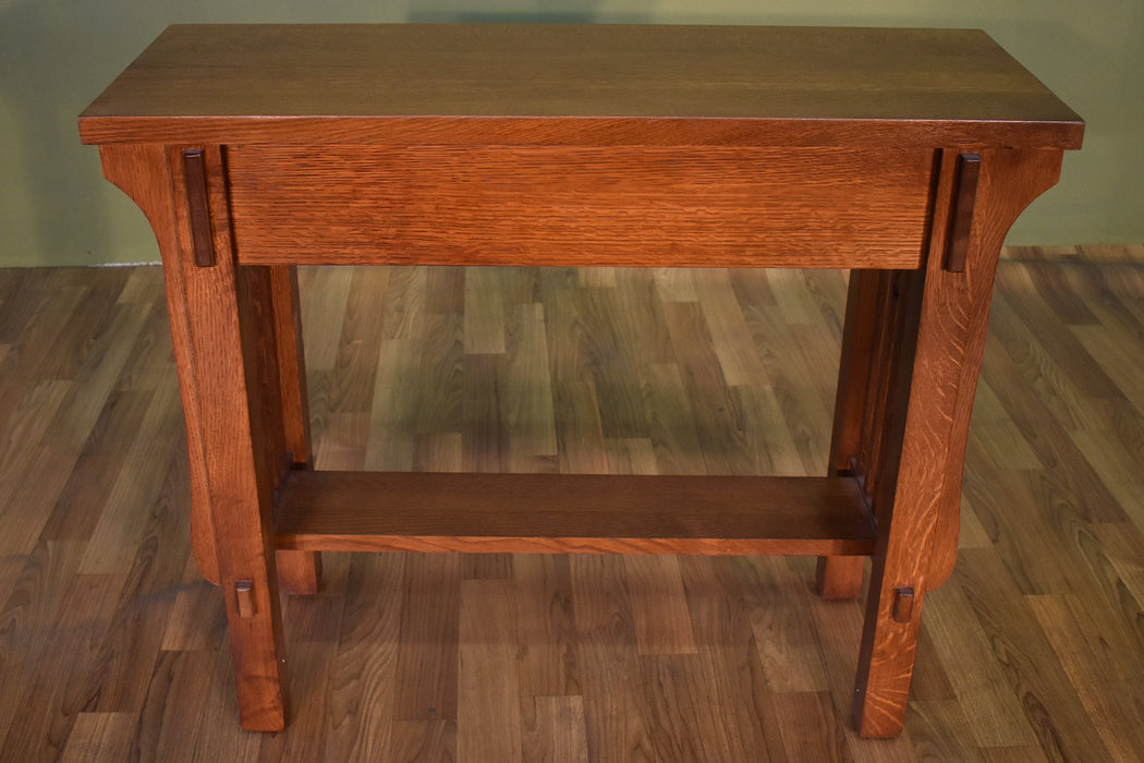 Arts & Crafts Crofter Console Table - Crafters and Weavers