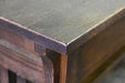 Mission Crofter Style 1 Drawer Coffee Table - Walnut Stain - Crafters and Weavers